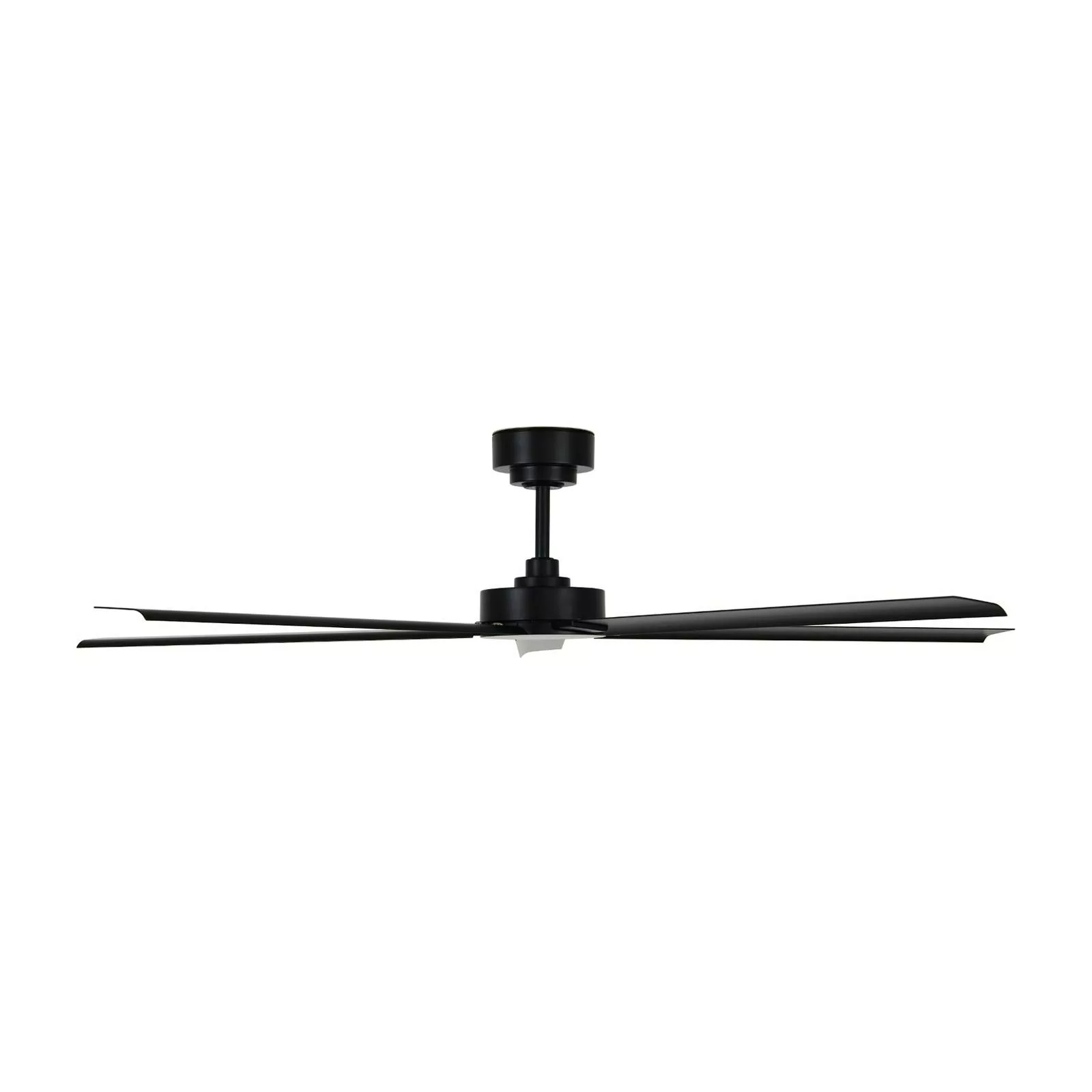 Beacon Deckenventilator Monza schwarz DC leise Ø 137 cm IP55 günstig online kaufen