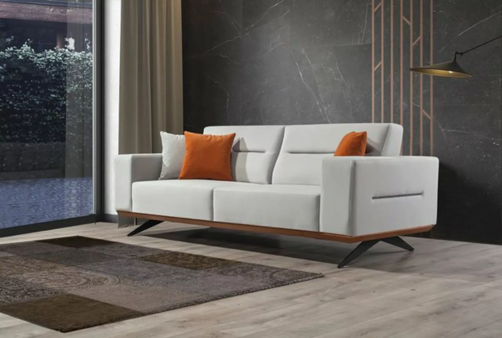 Villa Möbel Sofa Soprano, 1 Stk. 3-Sitzer, Qualtiy made in TURKEY, Sitztief günstig online kaufen