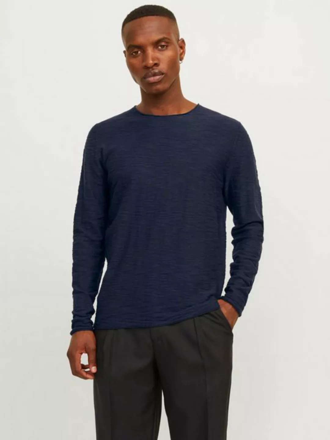 Jack & Jones Strickpullover JJSLUB KNIT CREW NECK PS24 günstig online kaufen