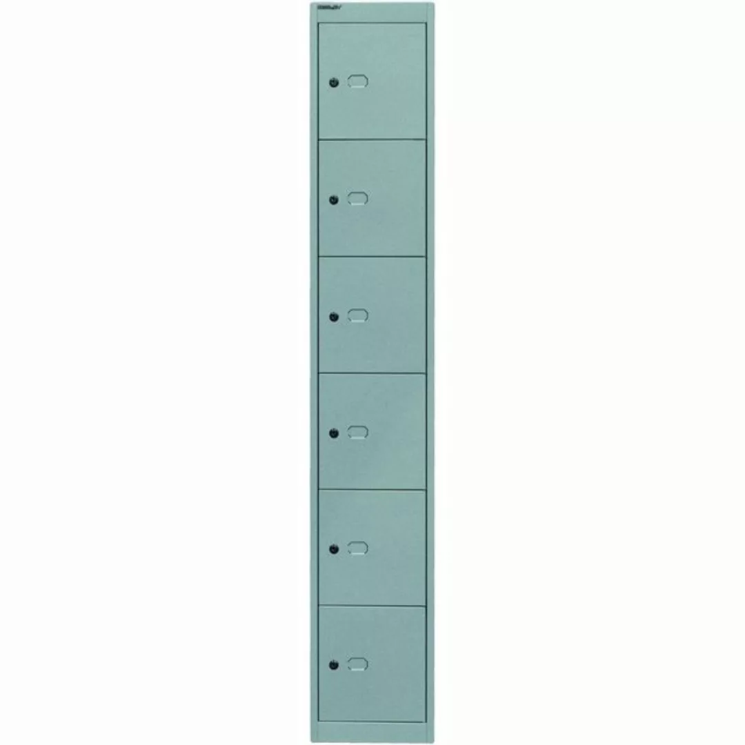 Bisley Garderobenschrank Garderobenschrank 6 Fächer silver günstig online kaufen