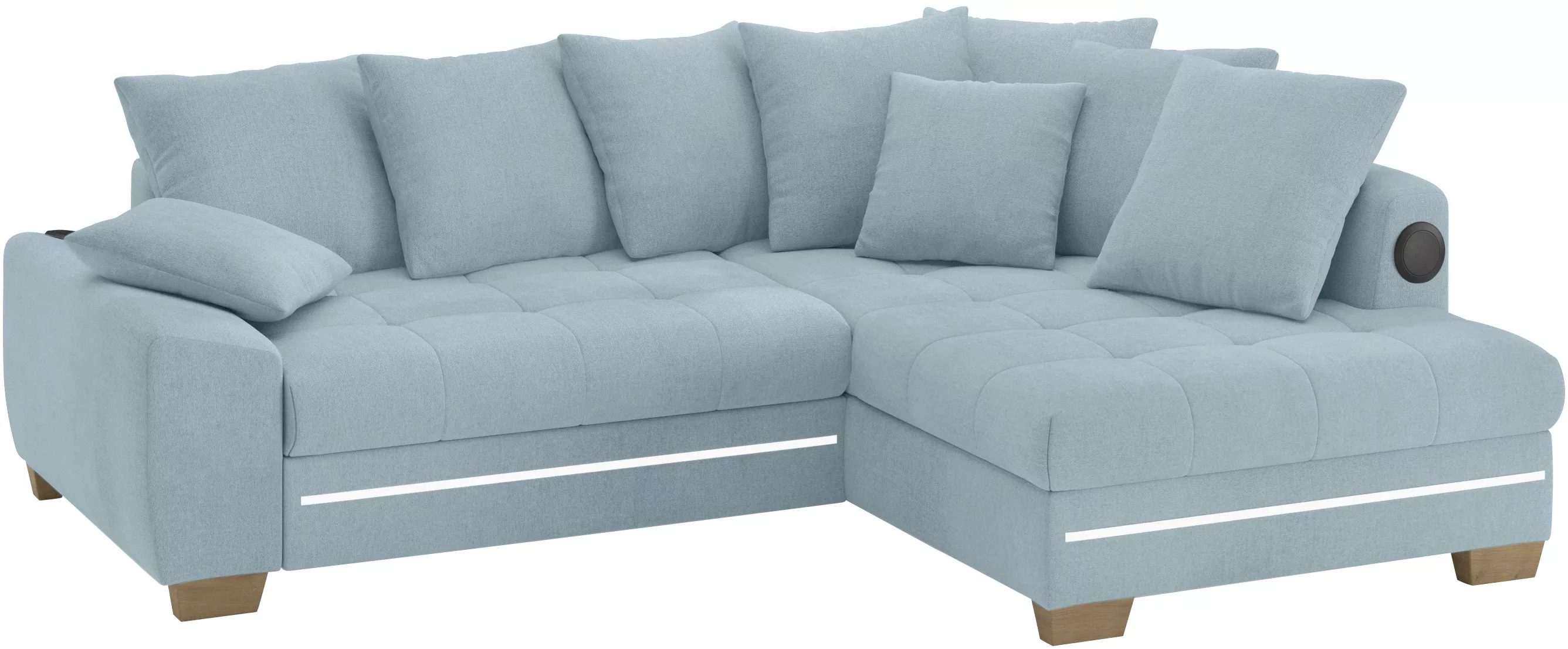 Mr. Couch Ecksofa "Nikita II, L-Form", RGB-LED, Bluetooth-Soundsystem, wahl günstig online kaufen