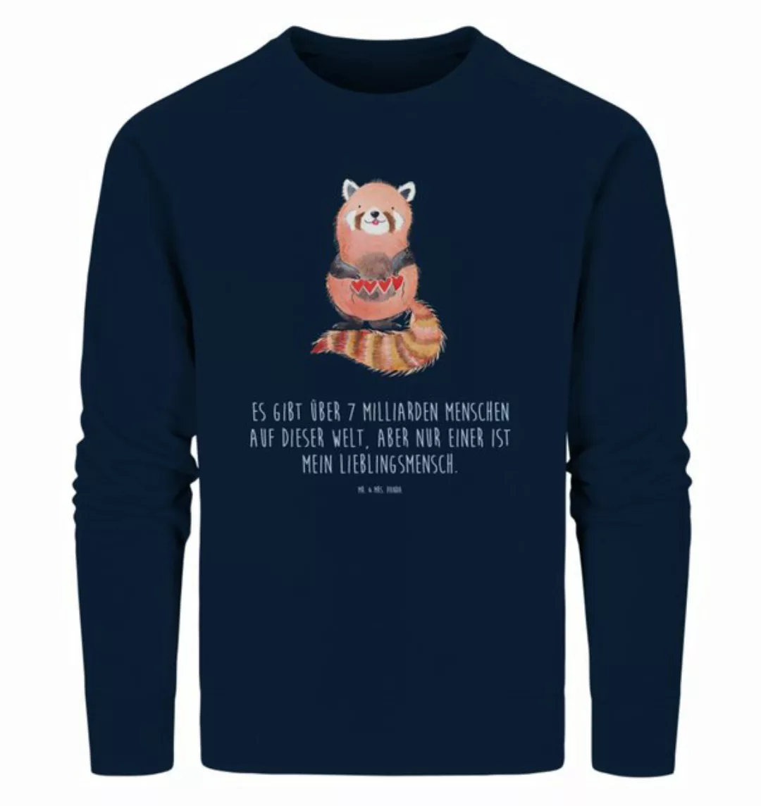 Mr. & Mrs. Panda Longpullover Größe XXL Roter Panda - French Navy - Geschen günstig online kaufen