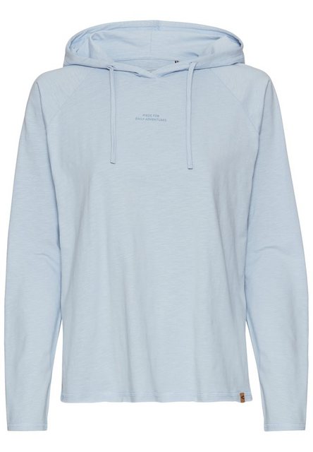 camel active Langarmshirt T-SHIRT 1/1 SLEEVES Soft Blue günstig online kaufen