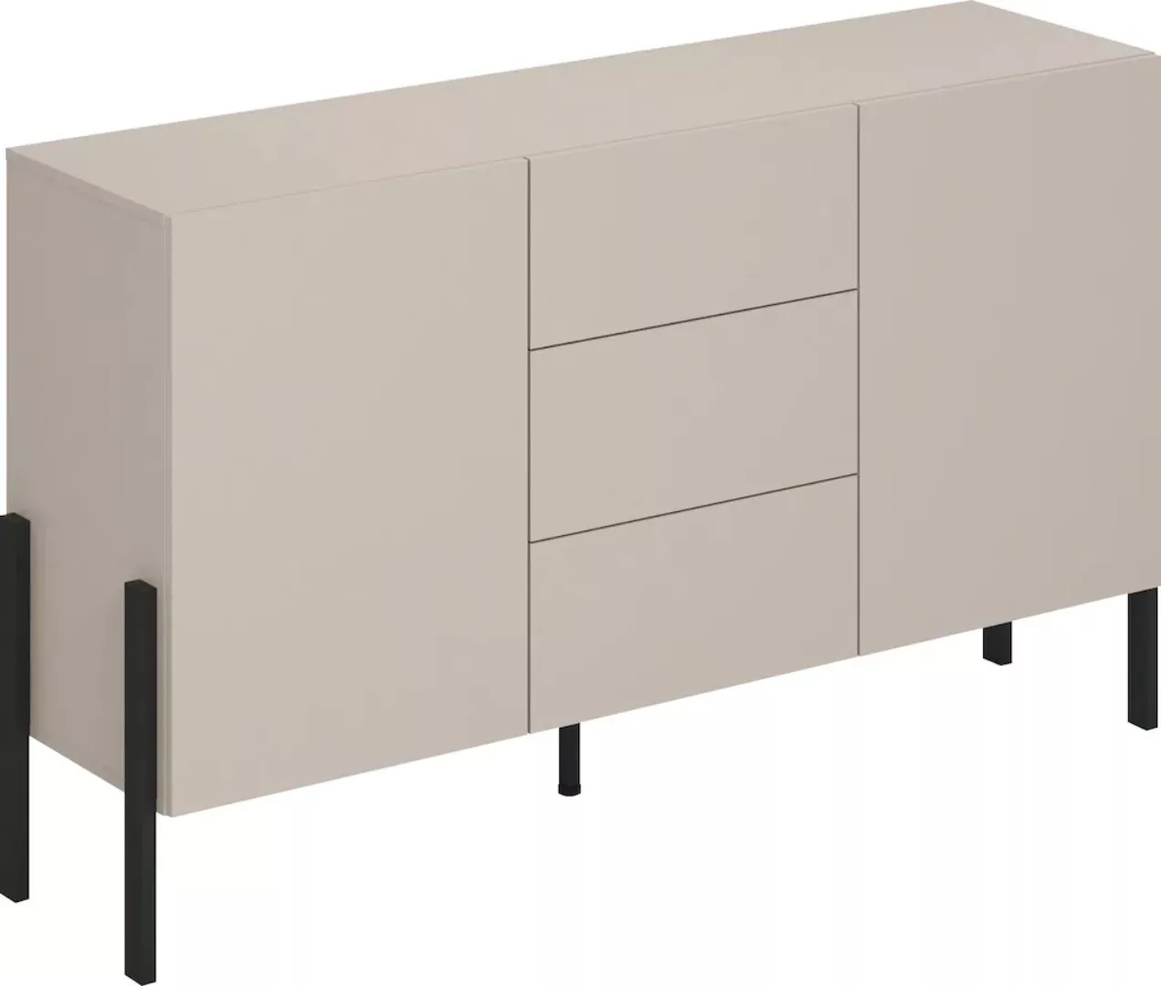 INOSIGN Sideboard "Jukon, Breite 150 bzw.180 cm, moderne grifflose Kommode" günstig online kaufen