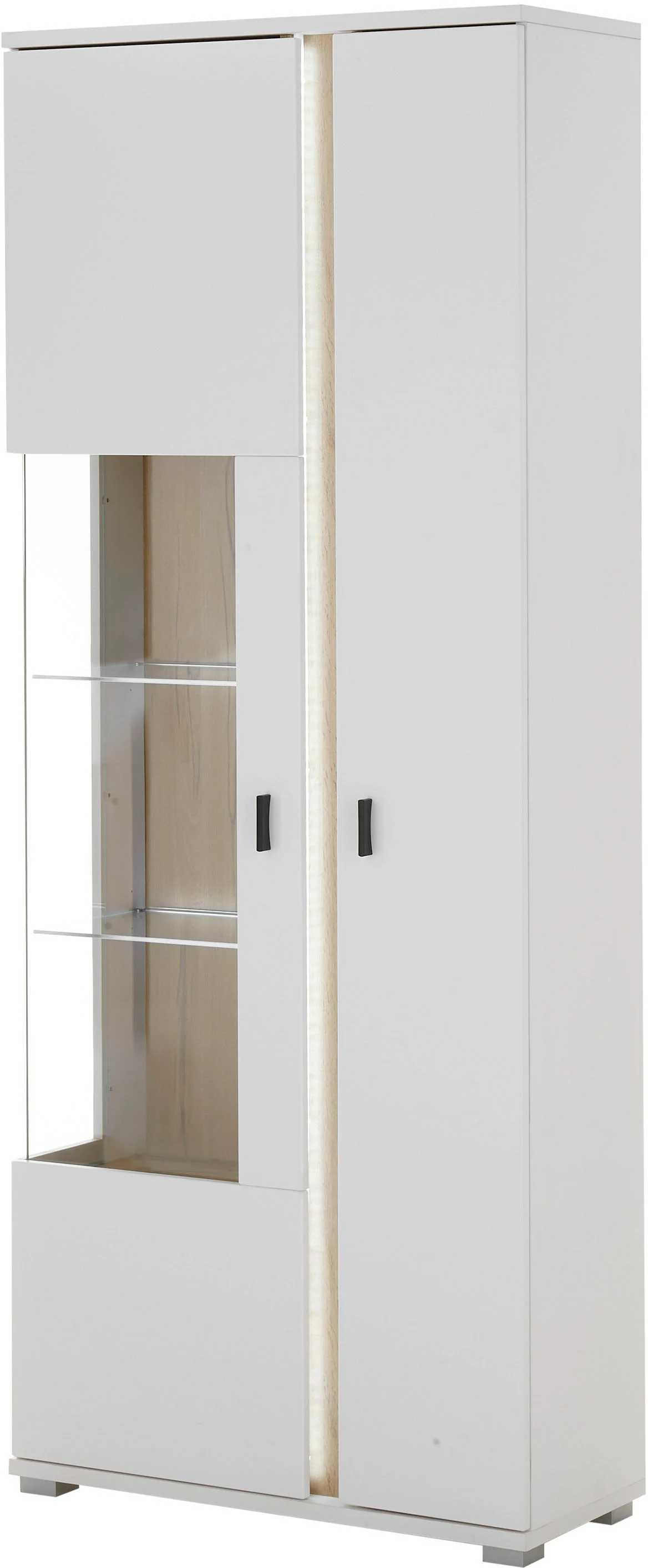 INOSIGN Vitrine "LONG ISLAND, Stauraumvitrine", (1 St.), in moderner Trendf günstig online kaufen