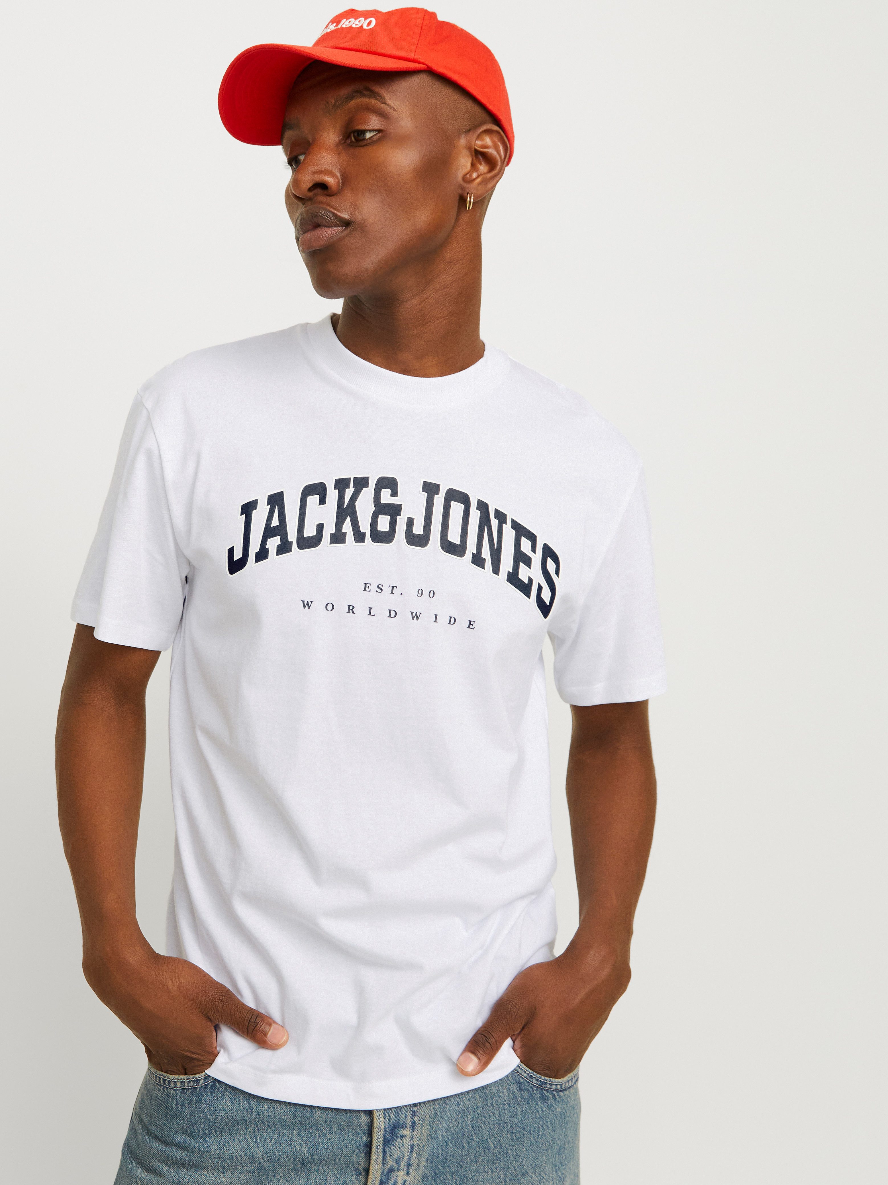 Jack & Jones Rundhalsshirt JJECALEB VARSITY günstig online kaufen