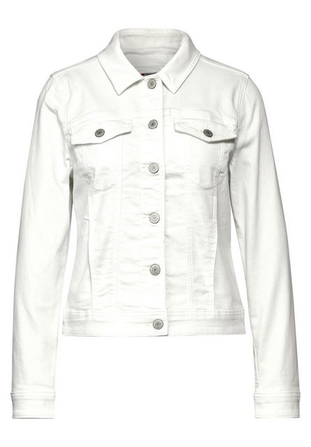 STREET ONE Outdoorjacke QR Denim-Jacket.optic white günstig online kaufen