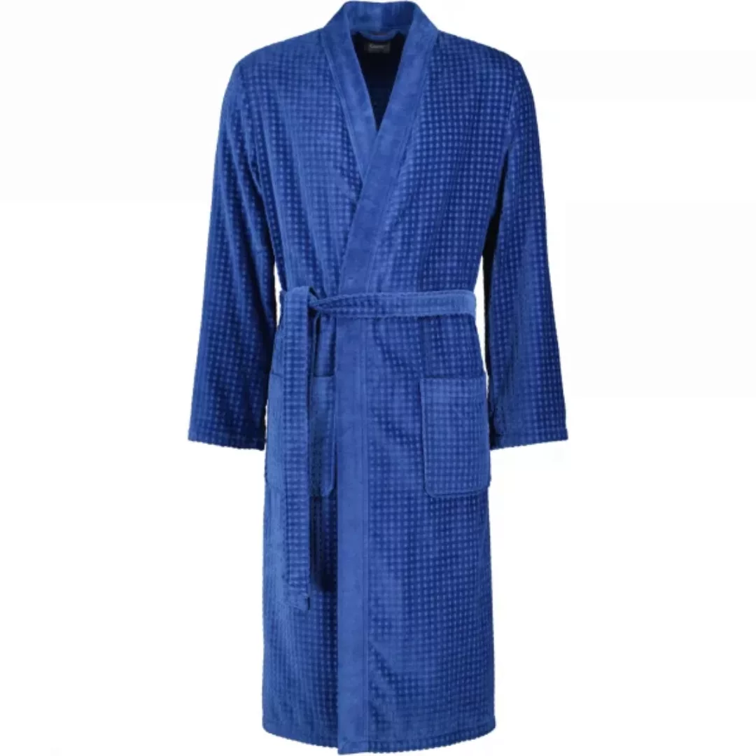 Cawö Herren Bademantel Kimono 3714 - Farbe: anthrazit - 774 - L günstig online kaufen