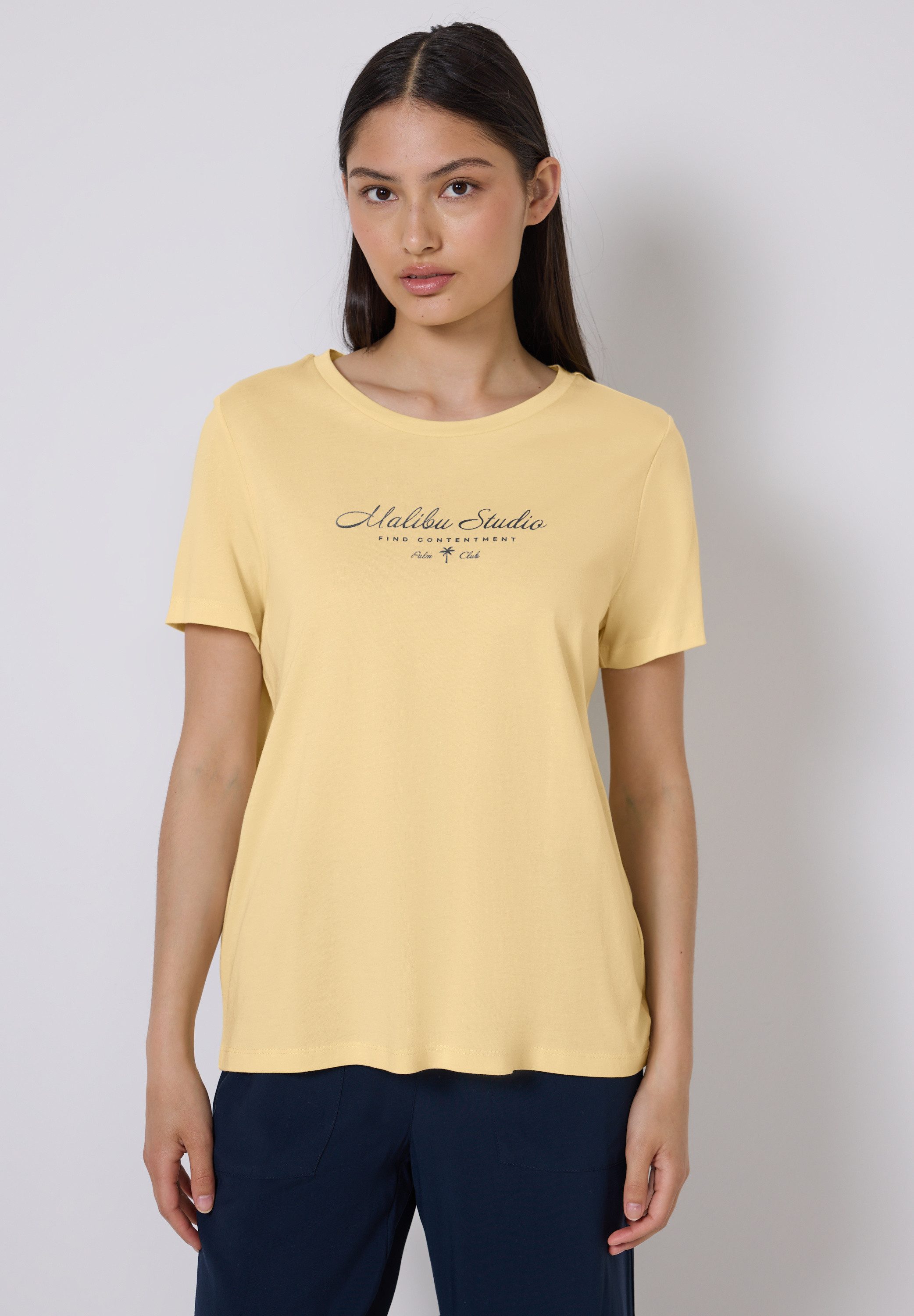 STREET ONE STUDIO T-Shirt, im soften Baumwoll-Mix günstig online kaufen