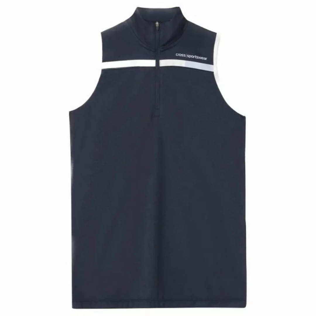 CROSS Poloshirt Cross Ladies Caddy Polo Sleeveless Dunkelblau günstig online kaufen