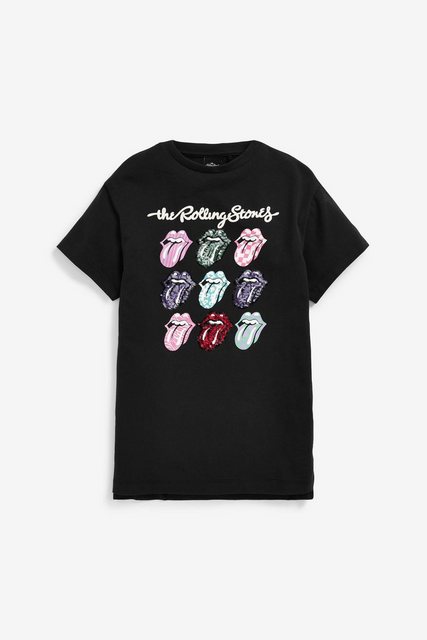 Next T-Shirt Rolling Stones® T-Shirt mit Paillettenzunge (1-tlg) günstig online kaufen