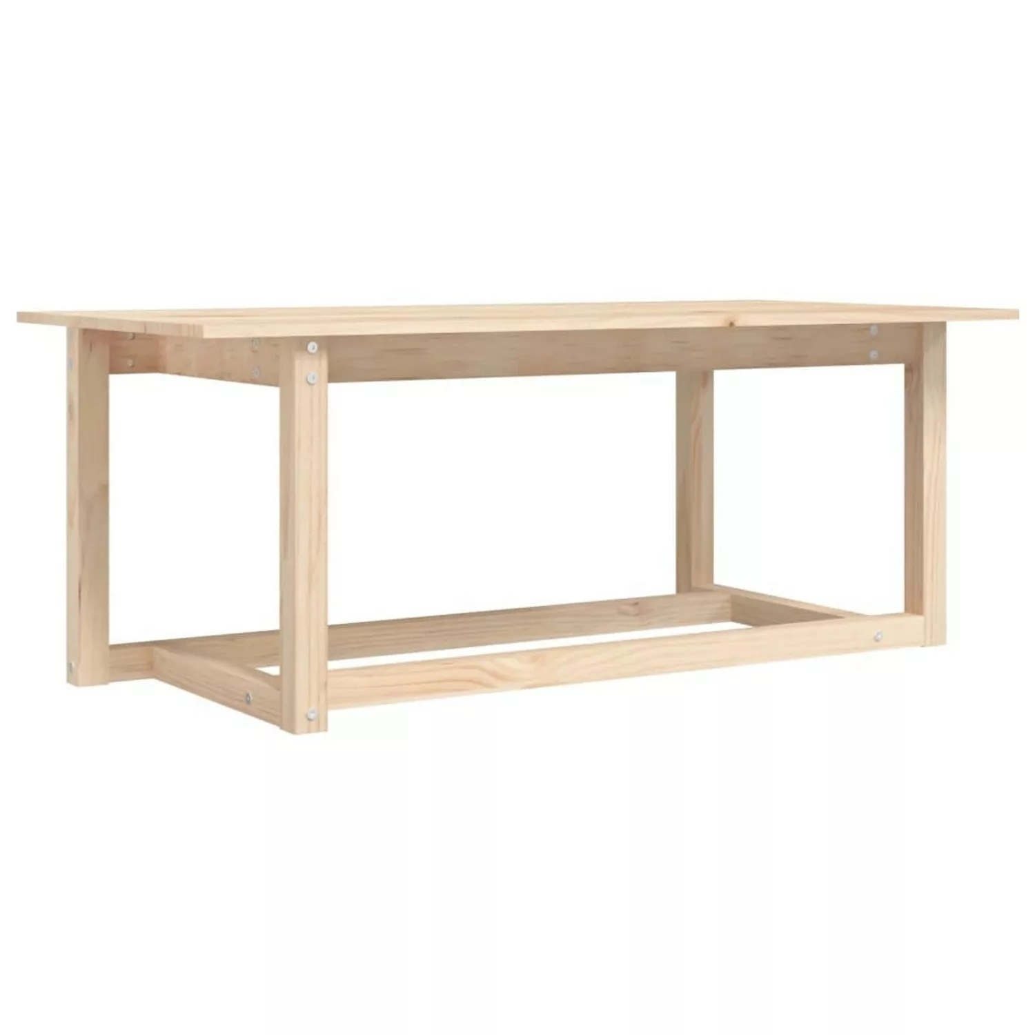 Vidaxl Couchtisch 110x55x45 Cm Massivholz Kiefer günstig online kaufen