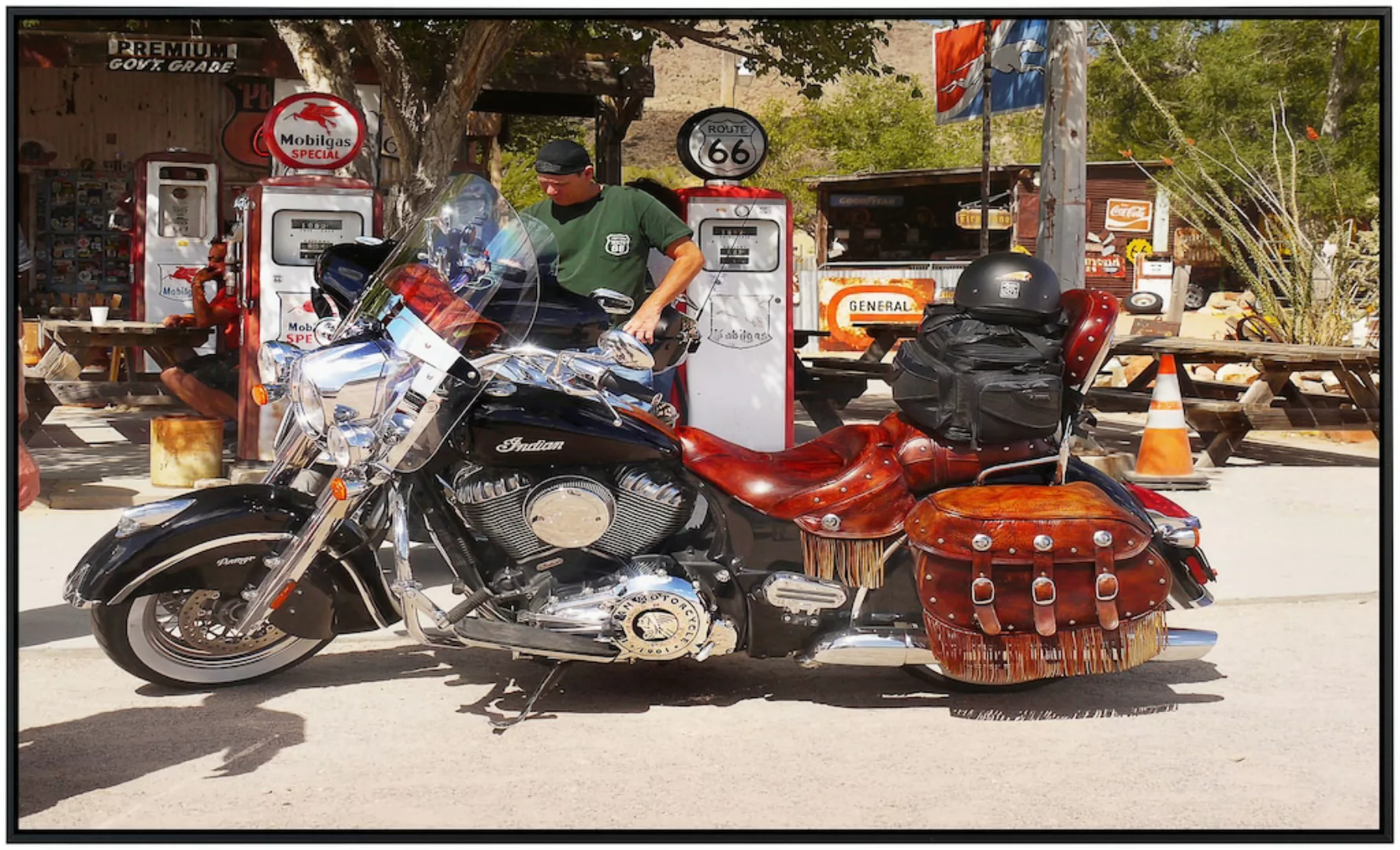 Papermoon Infrarotheizung »Motorrad«, sehr angenehme Strahlungswärme günstig online kaufen