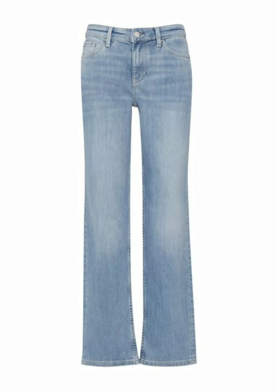 s.Oliver Gerade Jeans s.Oliver - Jeans Karolin - Regular Fit, Mid Rise, Str günstig online kaufen