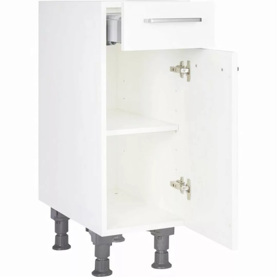 nobilia® Unterschrank US30 Metallgriff Edelstahlfarbig 263, hochwertig + ko günstig online kaufen