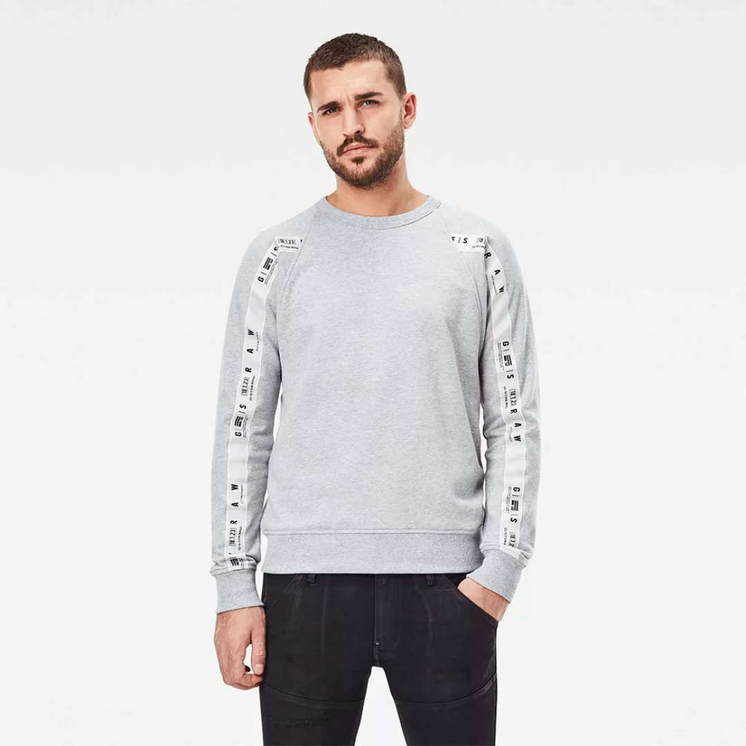 G-star Raglan Taping Sweatshirt 2XS Grey Htr günstig online kaufen