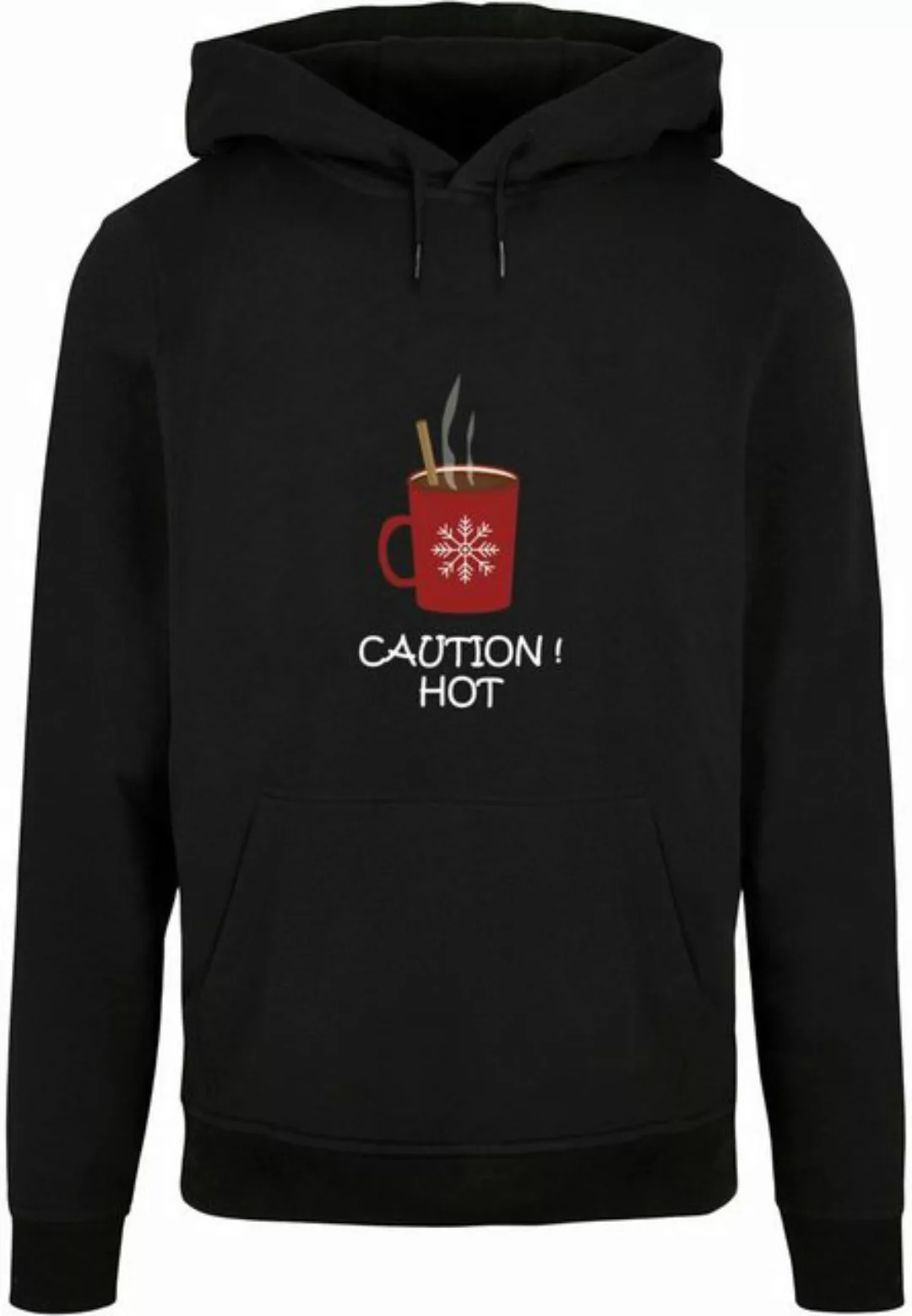 Merchcode Kapuzensweatshirt Merchcode Herren Caution Hot Basic Hoody (1-tlg günstig online kaufen