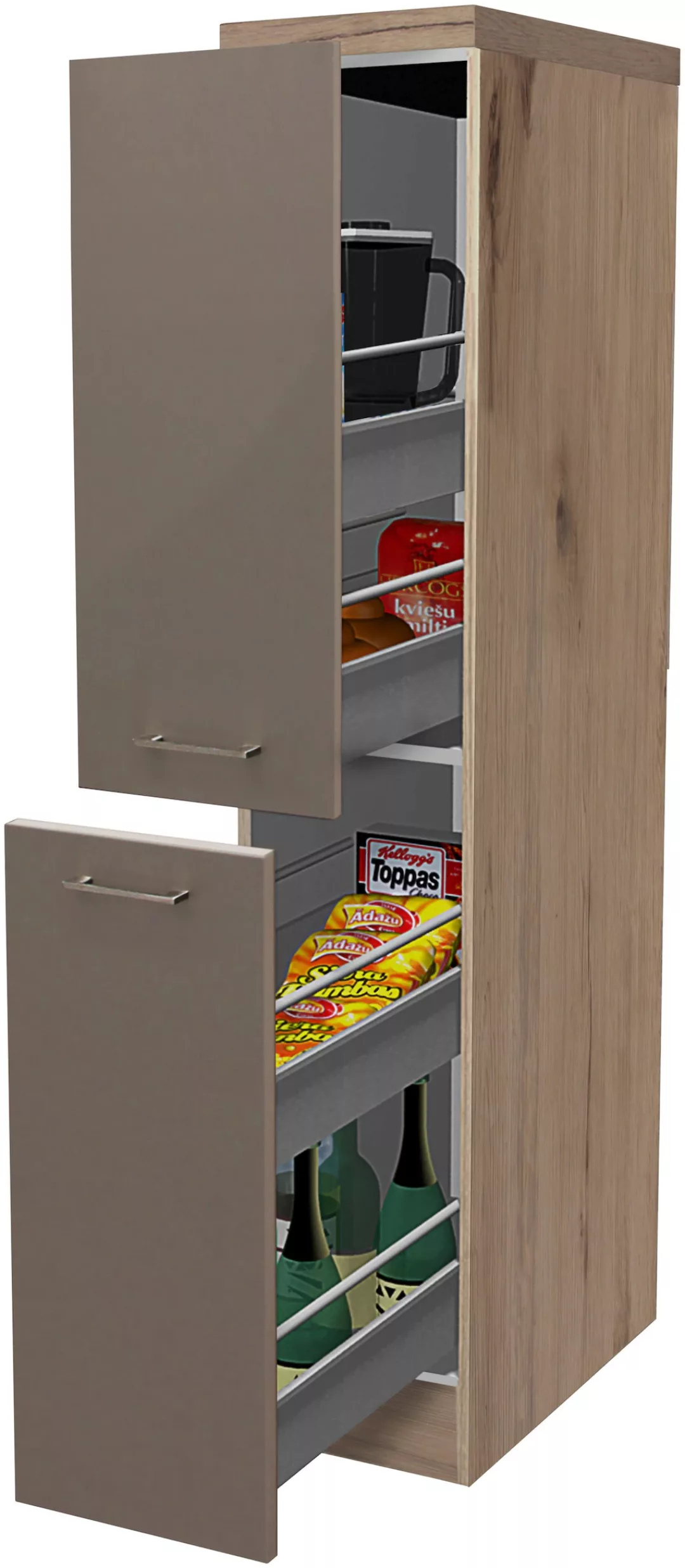 Flex-Well Apothekerschrank "Riva", (B x H x T) 30 x 162 x 60 cm, mit 4 Abla günstig online kaufen