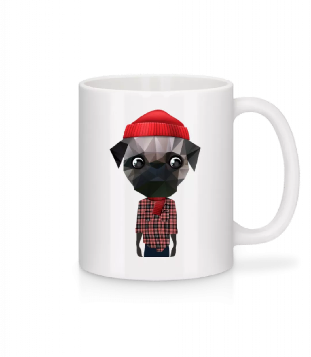 Polygon Hund Hipster · Tasse günstig online kaufen