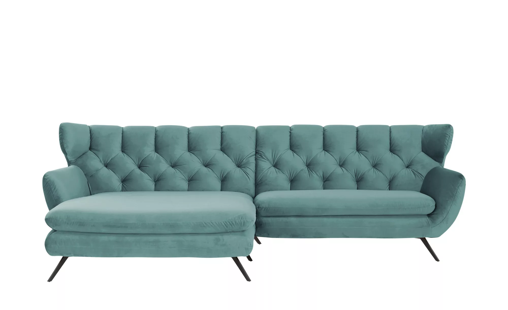 pop Ecksofa  Caldara - grün - 94 cm - Polstermöbel > Sofas > Ecksofas - Möb günstig online kaufen