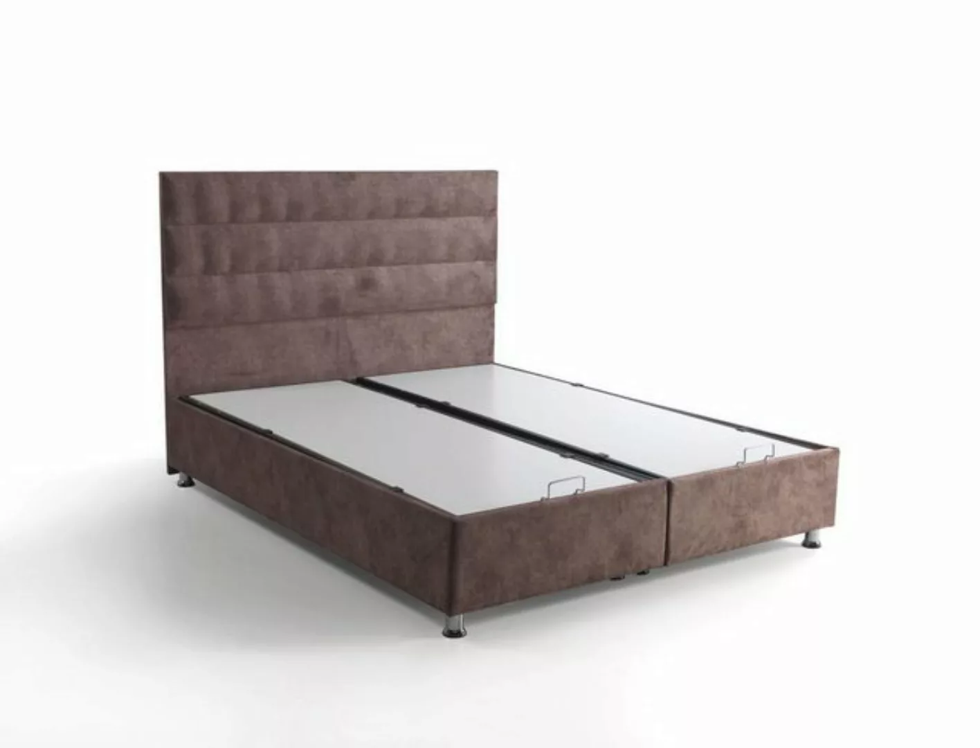 JVmoebel Bett Bett Design Betten Luxus Bettkasten Polster Schlafzimmer Möbe günstig online kaufen