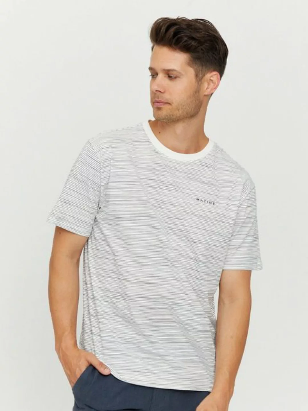 MAZINE T-Shirt Keith Striped T unterziehshirt unterhemd kurzarm günstig online kaufen