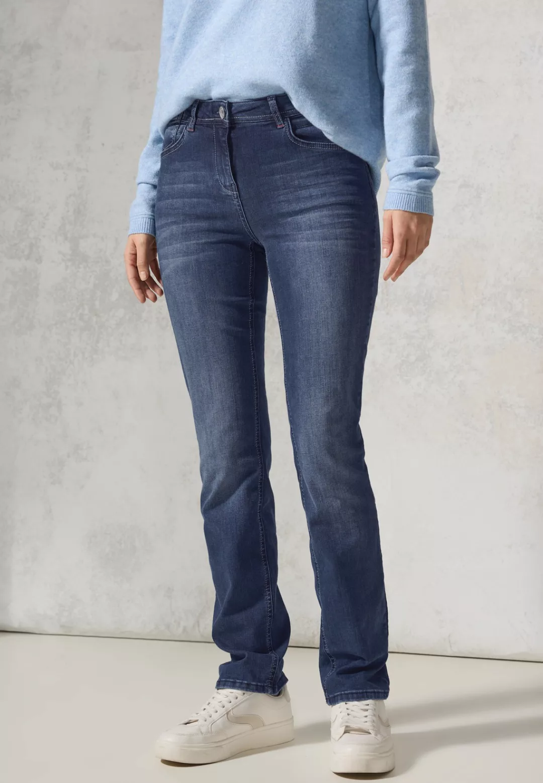 Cecil Slim-fit-Jeans, High Waist günstig online kaufen