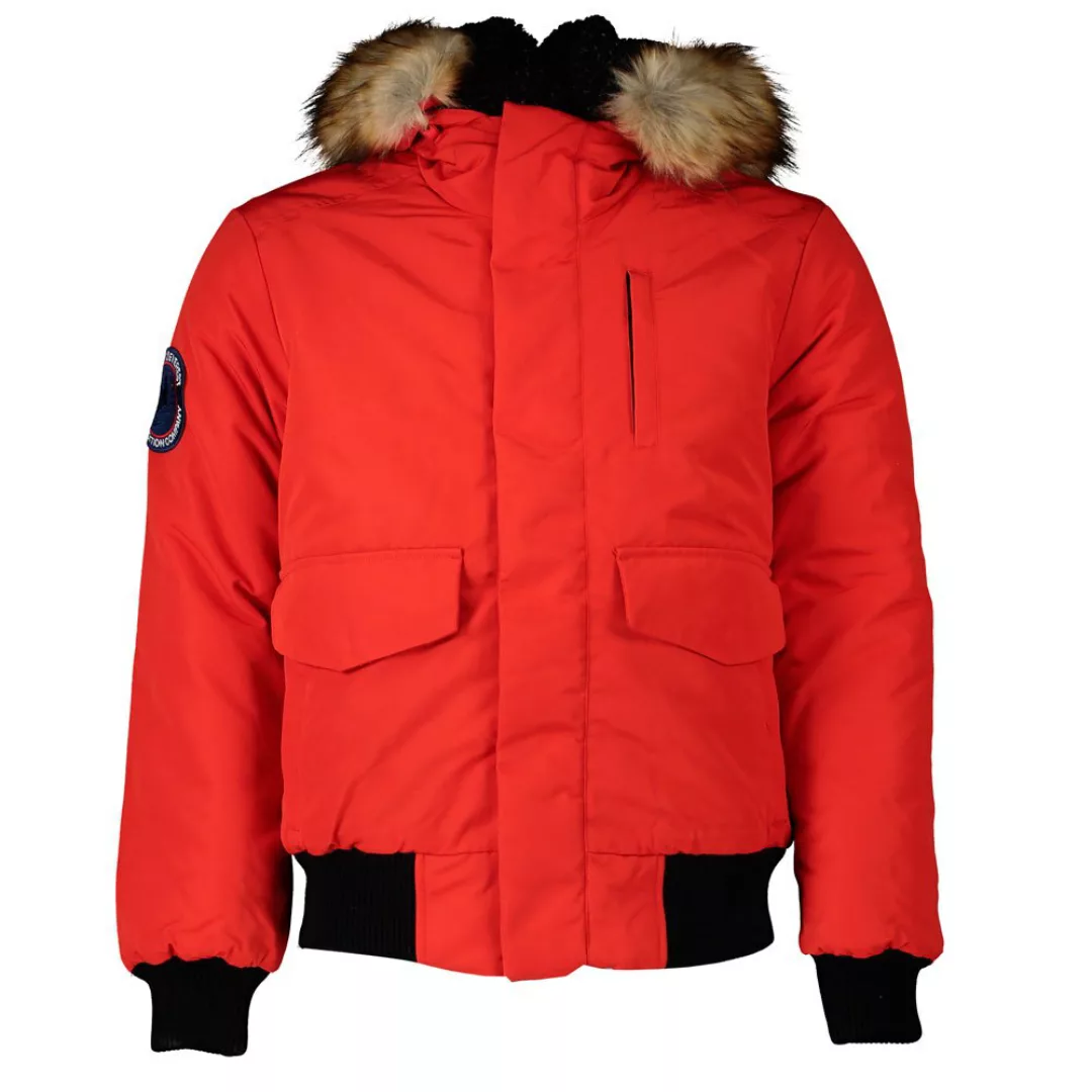 Superdry Everest Bomber Mantel L High Risk Red günstig online kaufen