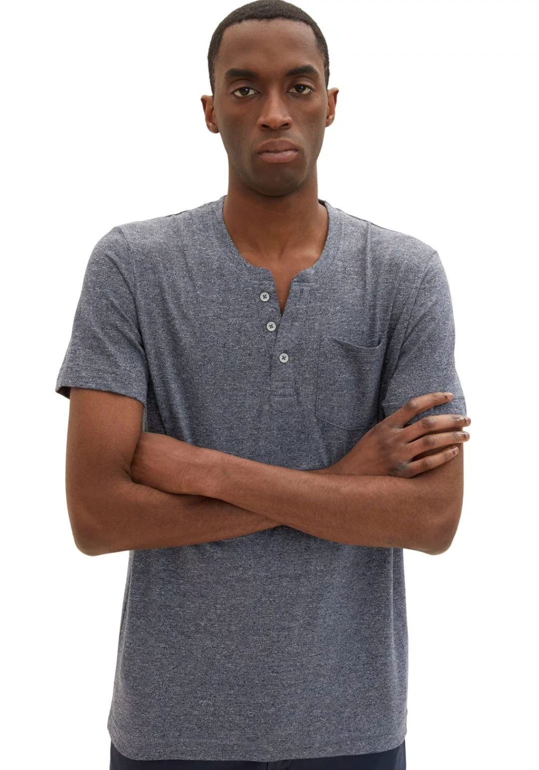 Tom Tailor Herren T-Shirt GRINDLE SERAFINO - Regular Fit günstig online kaufen