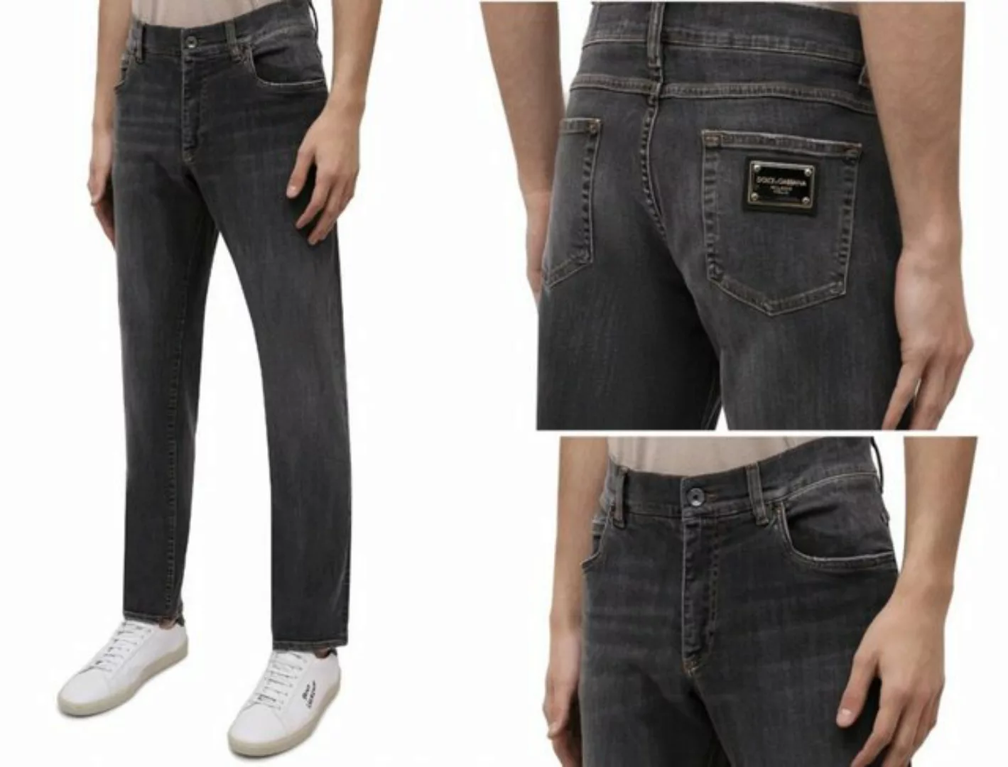 DOLCE & GABBANA 5-Pocket-Jeans DOLCE GABBANA JEANS DENIM COMFORT PANTS HOSE günstig online kaufen