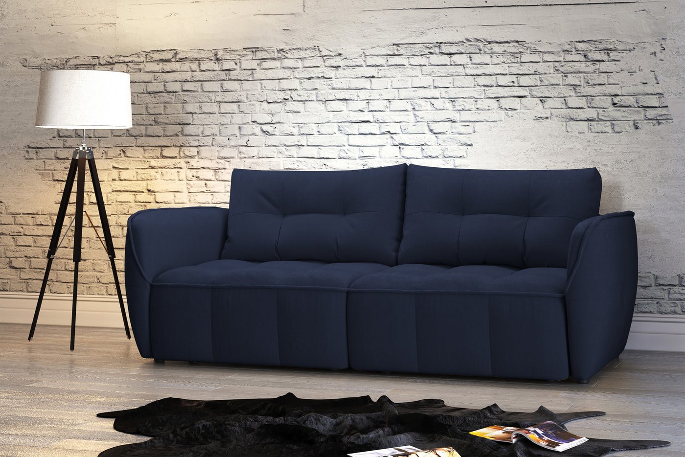 Konstanta Möbelhaus Schlafsofa Bombay Sofa mit Schlaffunktion und Bettkaste günstig online kaufen