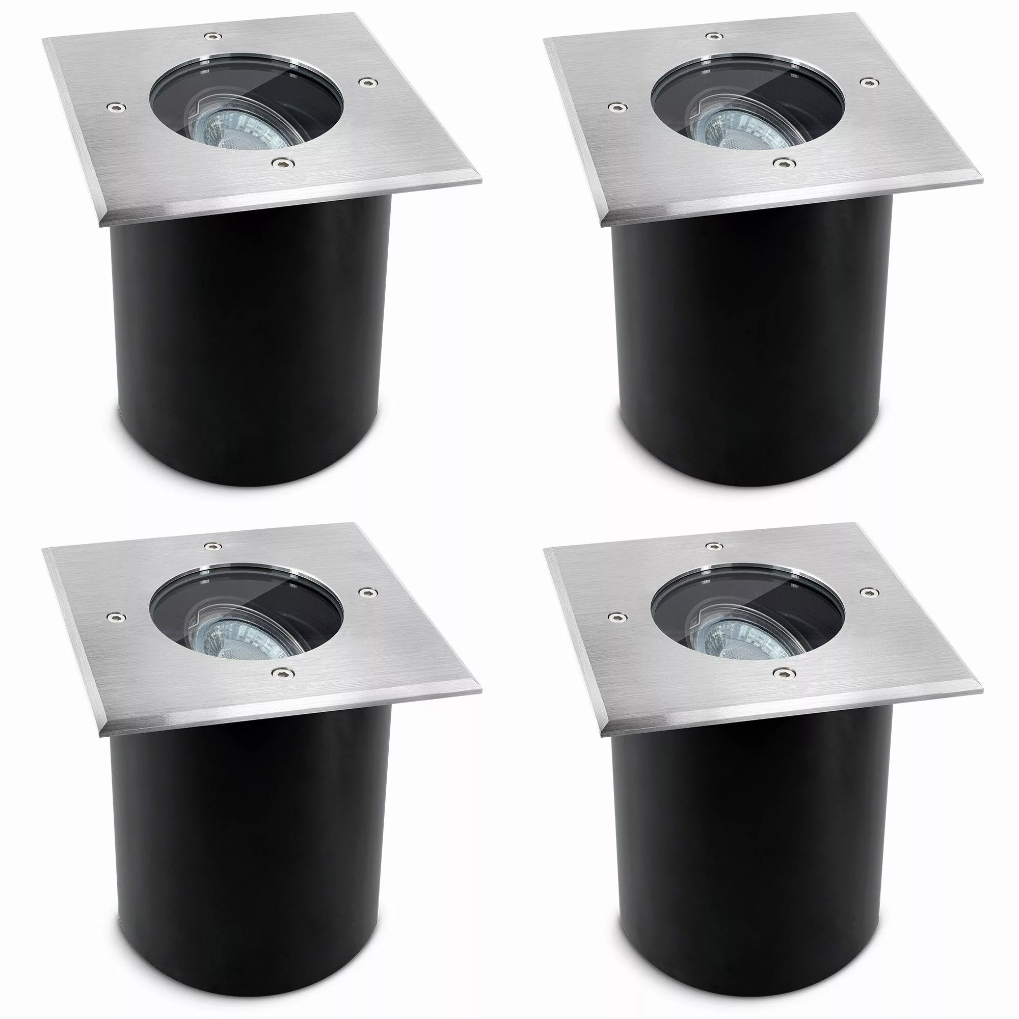 SSC-LUXon LED Gartenstrahler Bodeneinbaustrahler JUAVI quadratisch günstig online kaufen