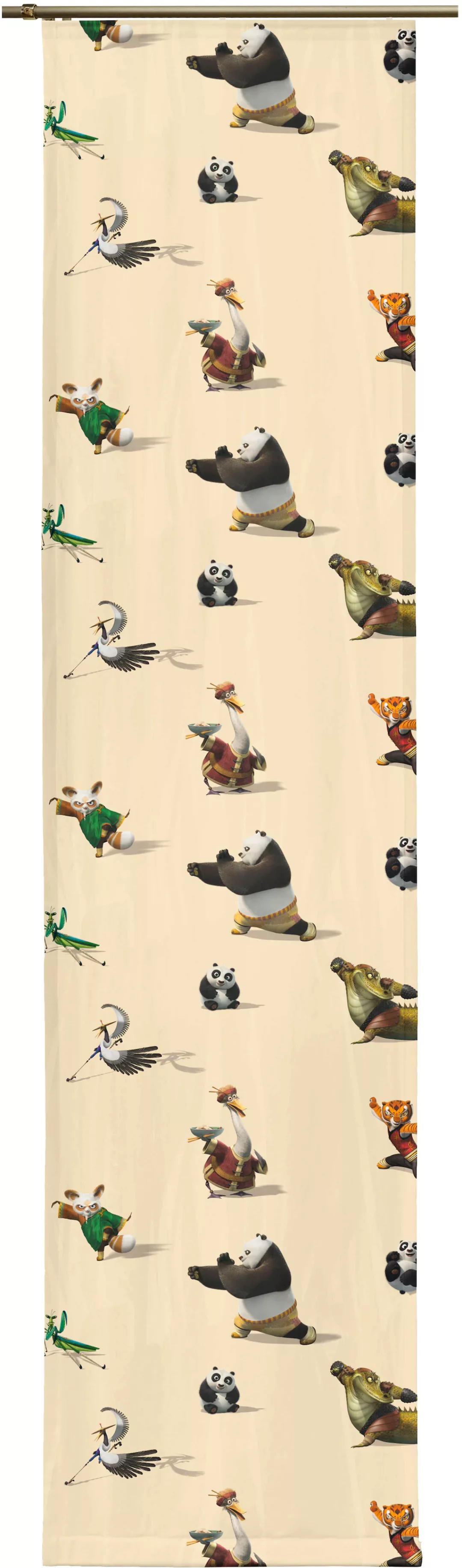 Wirth Schiebegardine »Kung Fu Panda«, (1 St.) günstig online kaufen