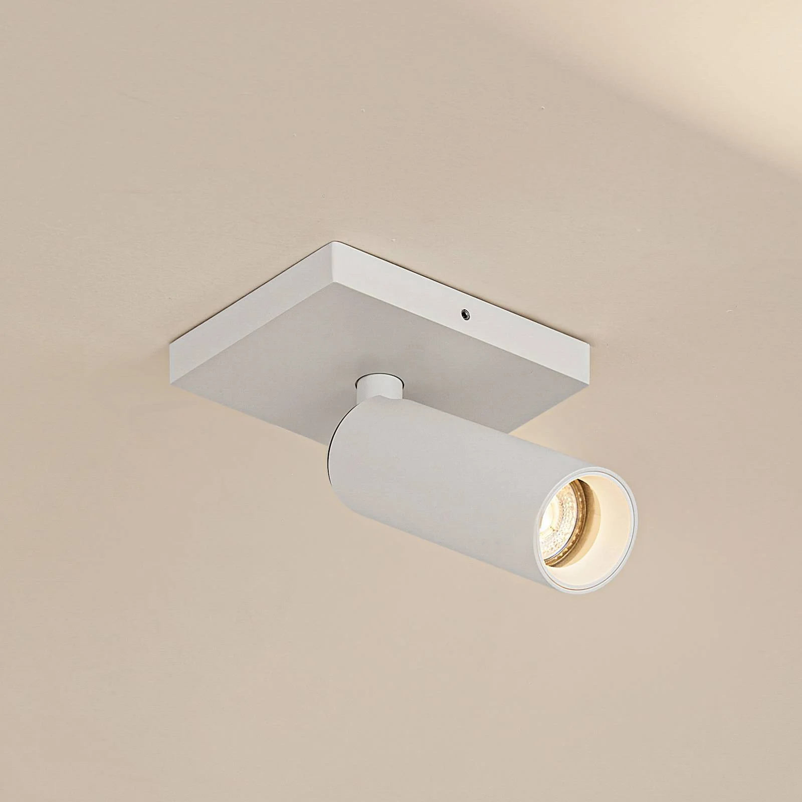 Arcchio Deckenstrahler Brinja Slim, weiß, 1-flg., GU10 MR11 günstig online kaufen