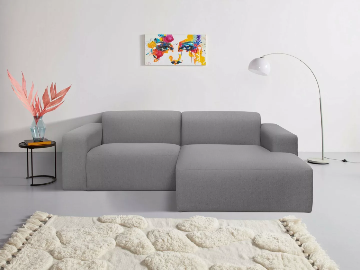 INOSIGN Ecksofa "Koa,228cm, L-Form, Modulsofa, Webstoff, Cord", Designsofa günstig online kaufen