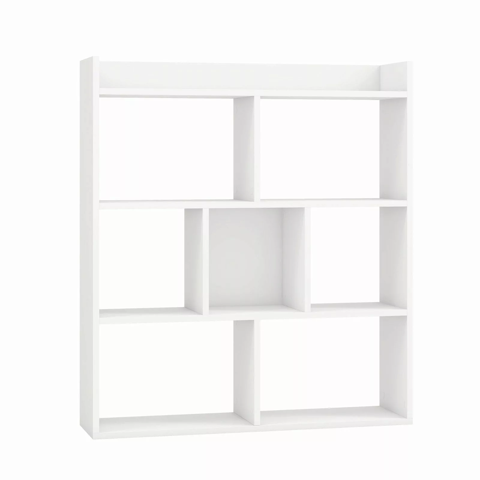KOMFOTTEU Bücherregal, Würfelregal mit 7 Fächern günstig online kaufen