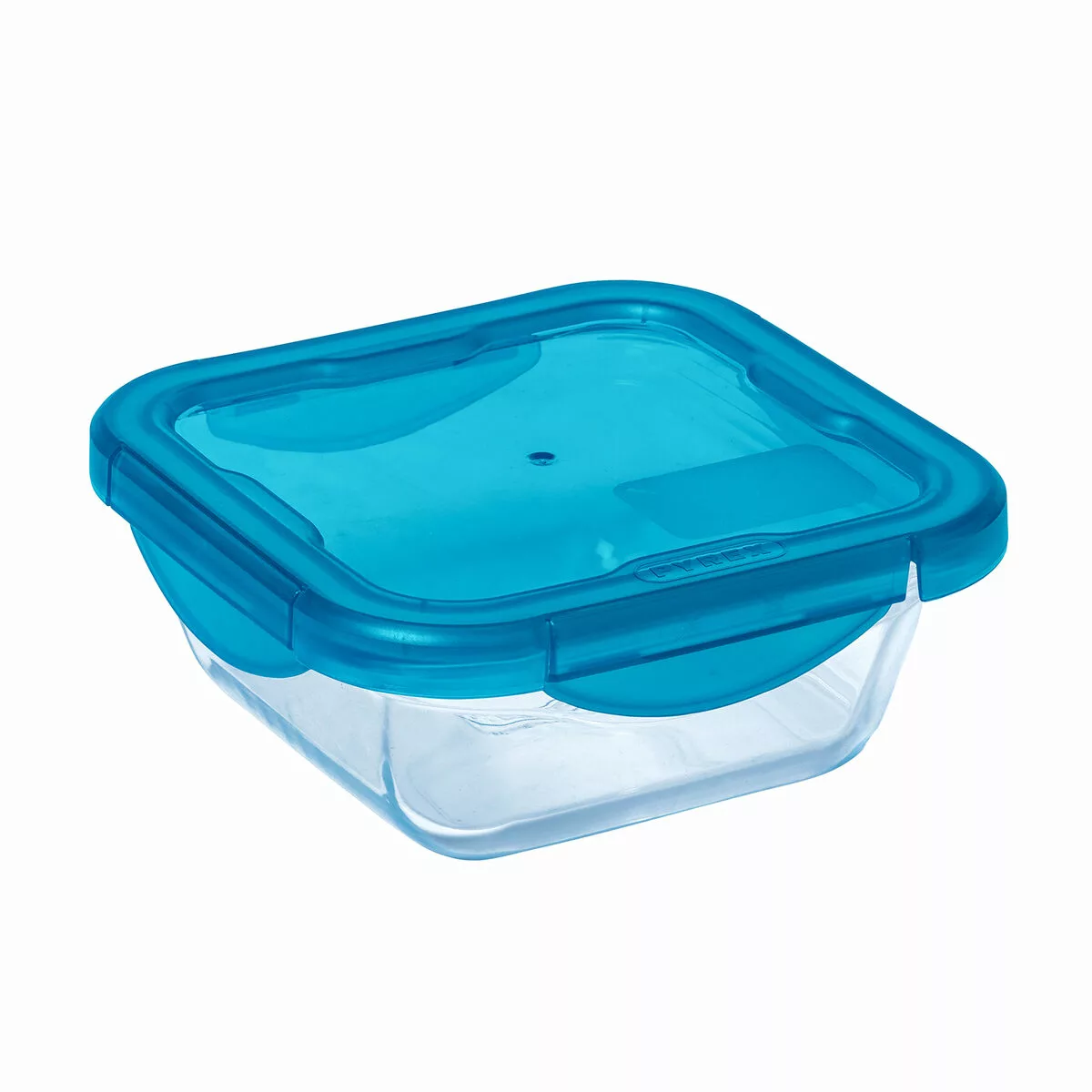 Lunchbox Hermetisch Pyrex Cook & Go Blau Glas (800 Ml) (6 Stück) günstig online kaufen