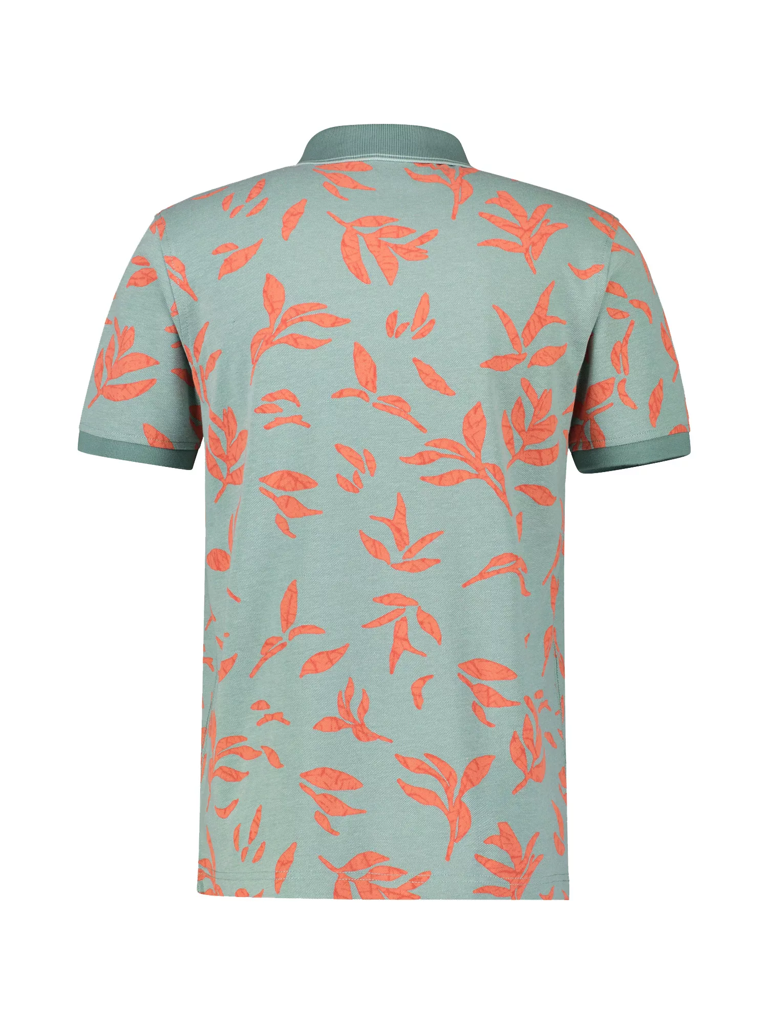LERROS Poloshirt "LERROS Poloshirt mit floralem Druck und abgesetzen Detail günstig online kaufen