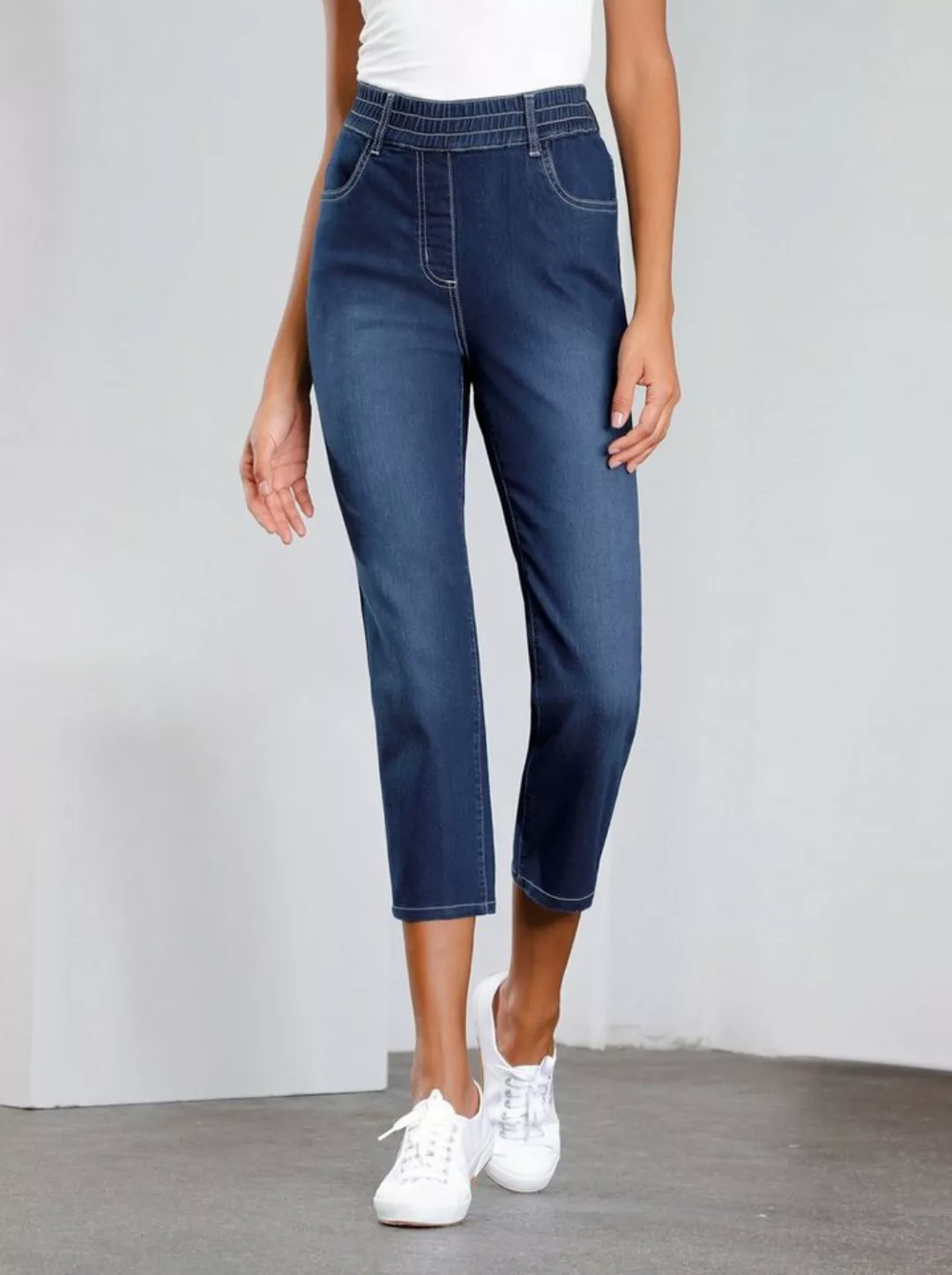 Sieh an! Jeansshorts 7/8-Jeans günstig online kaufen