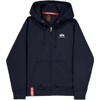 Alpha Industries  Sweatshirt Basic Zip Hoodie SL - rep.blue günstig online kaufen