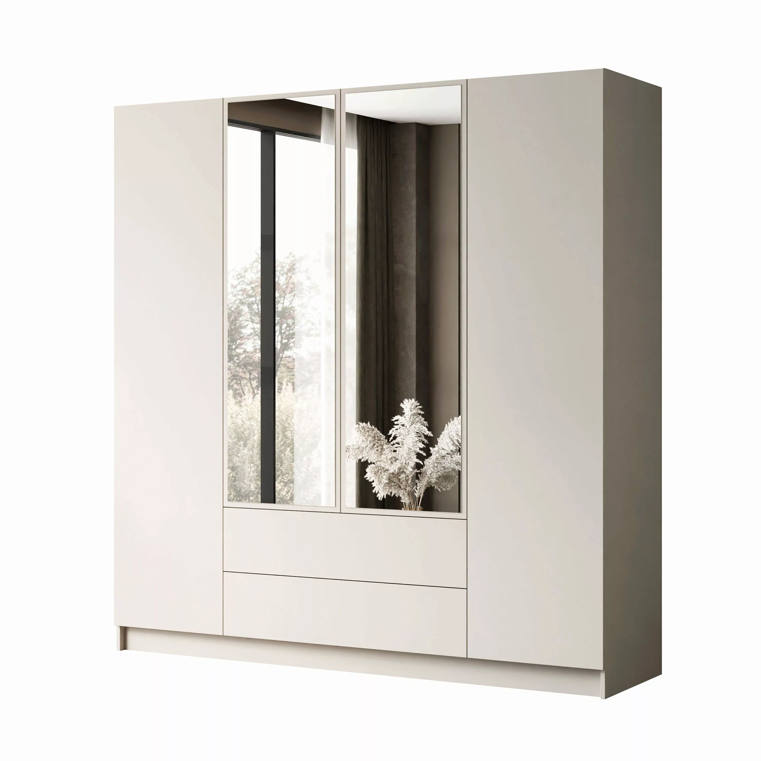 Lookway Kleiderschrank AUREL 4D2SZ KASCHMIR mit günstig online kaufen