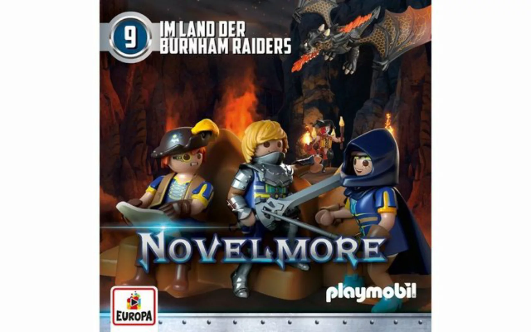 Europa Hörspiel-CD Playmobil Novelmore F.09 - Im Land der Burnham Raiders günstig online kaufen