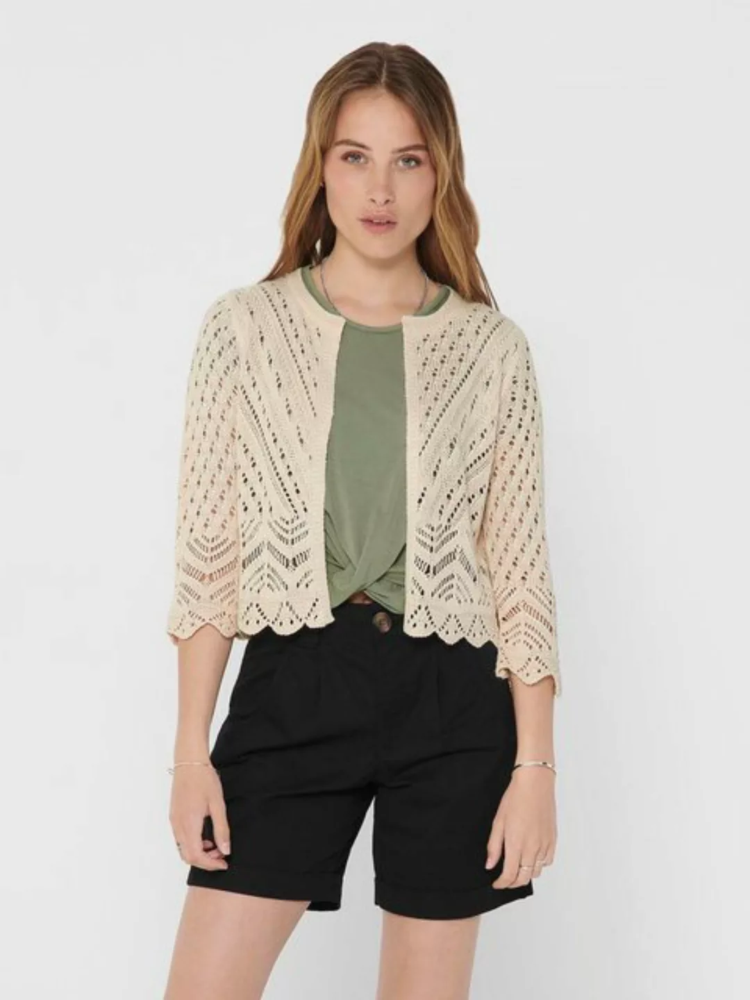 JDY Strickjacke JDYSUN 3/4 CROPPED CARDIGAN KNT NOOS günstig online kaufen