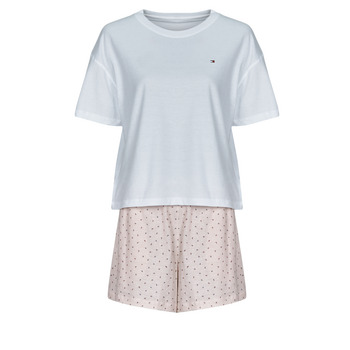 Tommy Hilfiger  Pyjamas/ Nachthemden SS PRT PJ SHORT SET (EXT. SIZE) günstig online kaufen