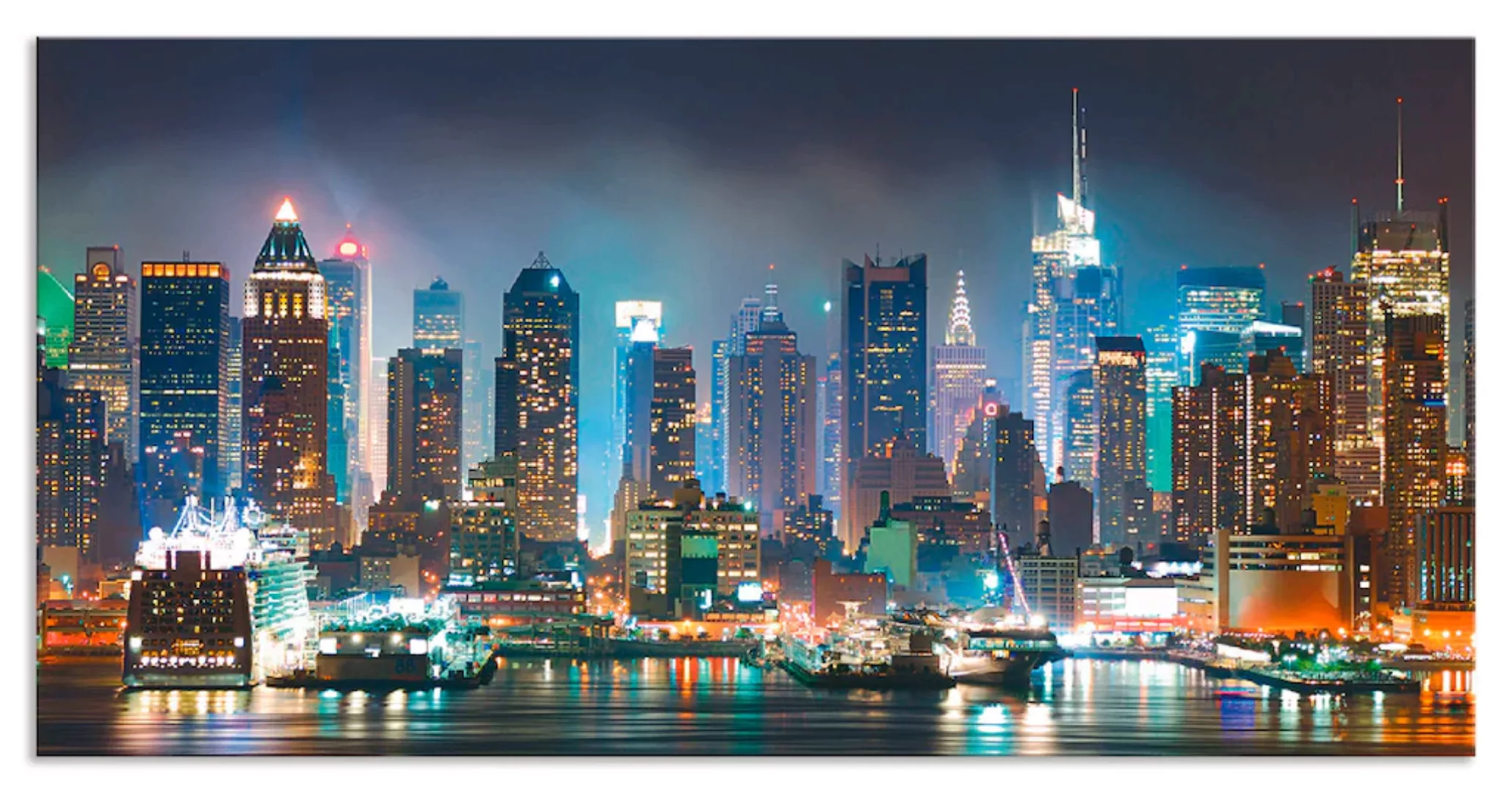 Artland Küchenrückwand "New York City Times Square", (1 tlg.), Alu Spritzsc günstig online kaufen