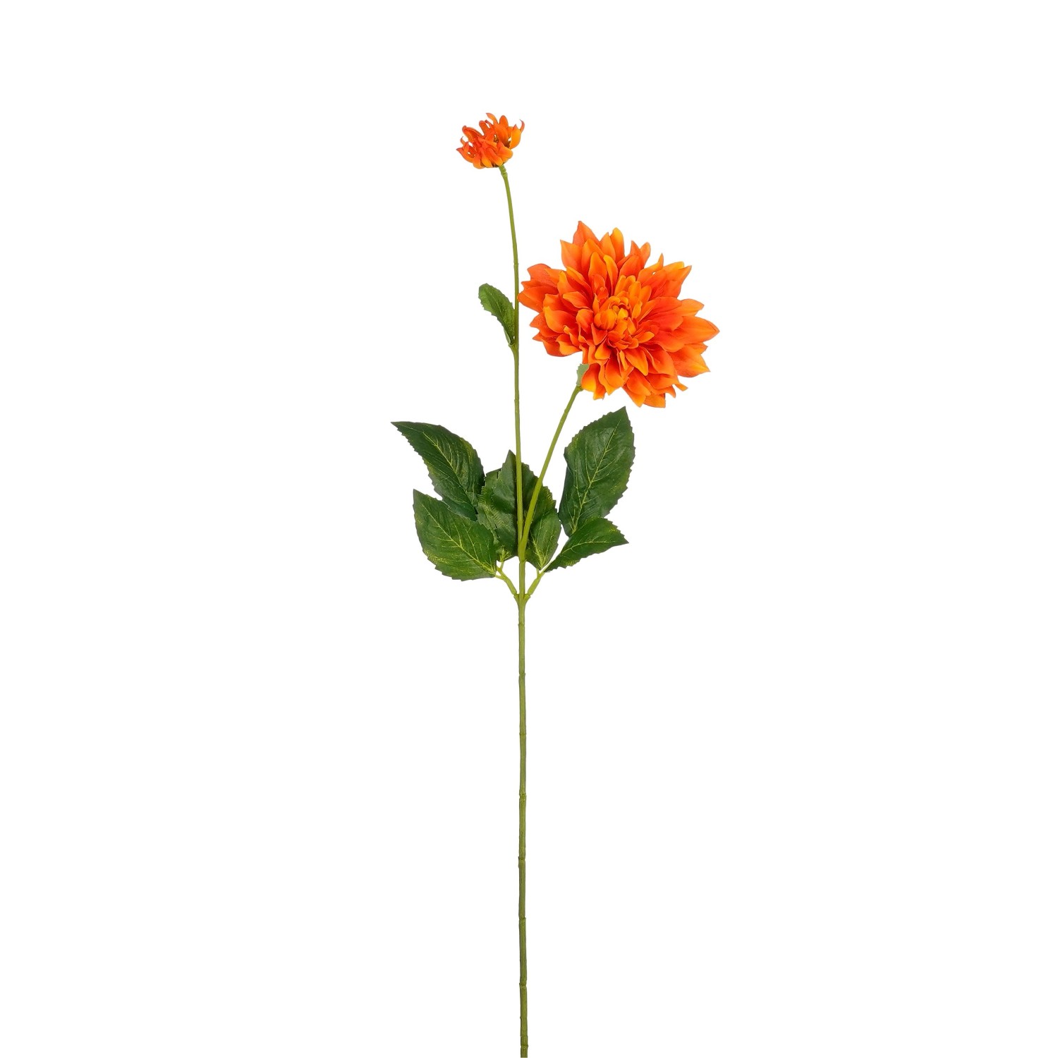 Mica Decorations Kunstblume Dahlie Orange 65 cm günstig online kaufen