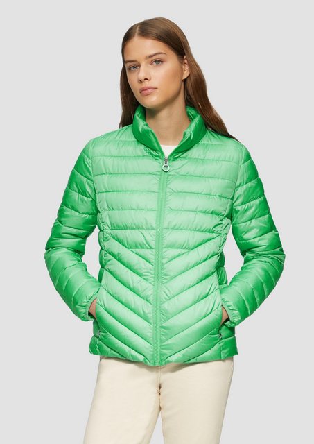 s.Oliver Steppjacke - Leichte Steppjacke mit Stehkragen - Modische Damenjac günstig online kaufen