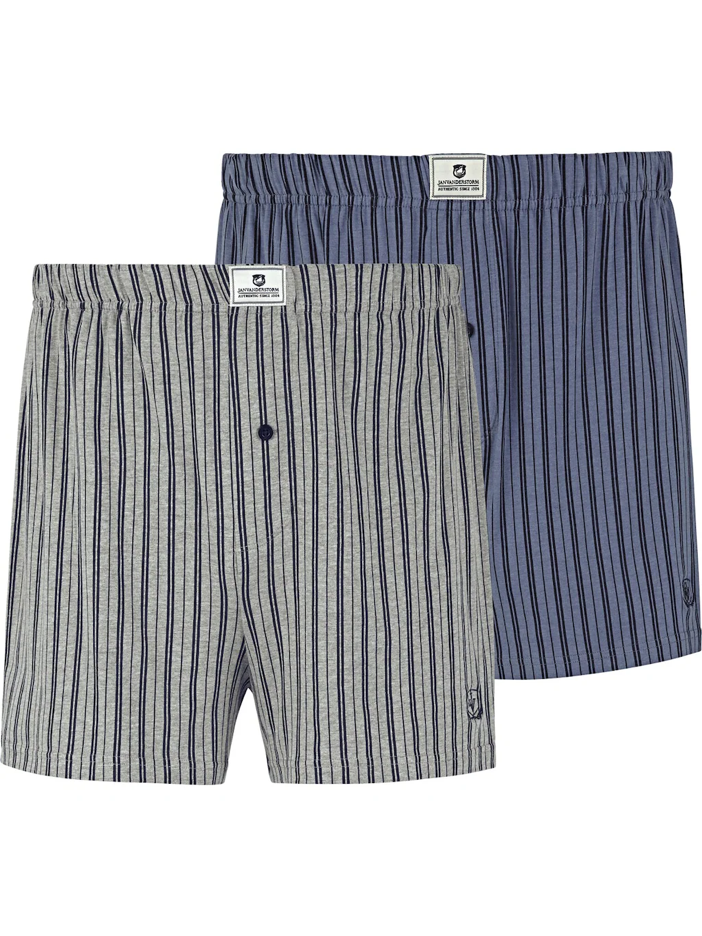 Jan Vanderstorm Boxershorts "2er Pack Boxershorts THURE", (2 St.), aus elas günstig online kaufen