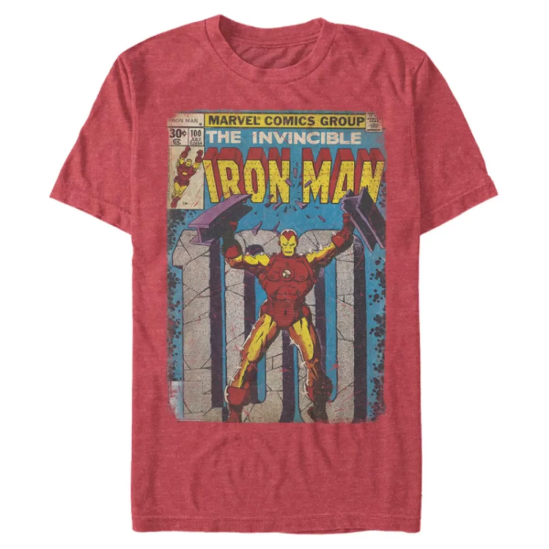 Marvel - Avengers - Iron Man IronMan Comic Cover - Männer T-Shirt günstig online kaufen