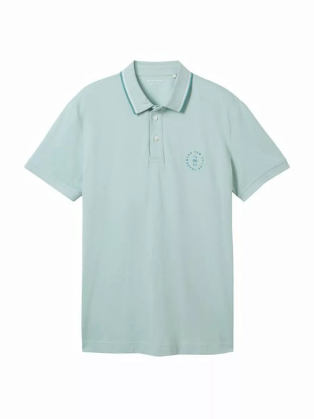 TOM TAILOR Poloshirt mit Logo Print günstig online kaufen